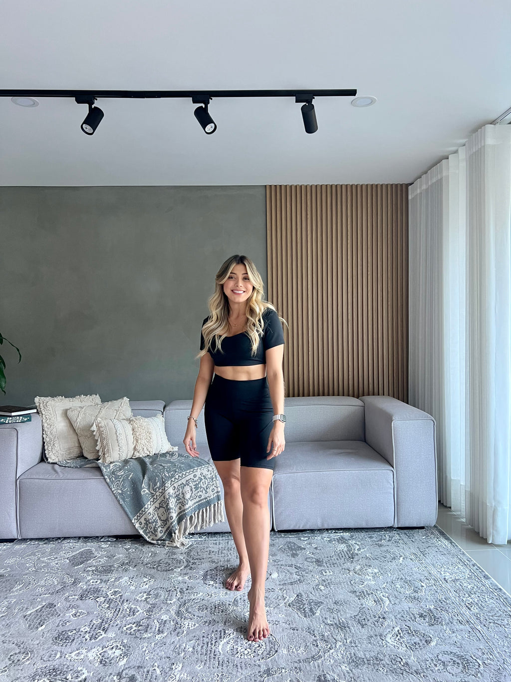 Biker deportivo negro