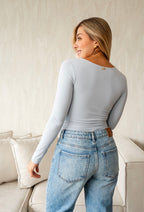 Body Sofía| Gris Claro