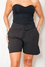 Bermuda Relato Negro - moda femenina AVR