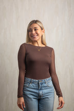 Body Alicia Café - moda femenina AVR