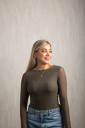 Body Alicia Verde Tierra - moda femenina AVR
