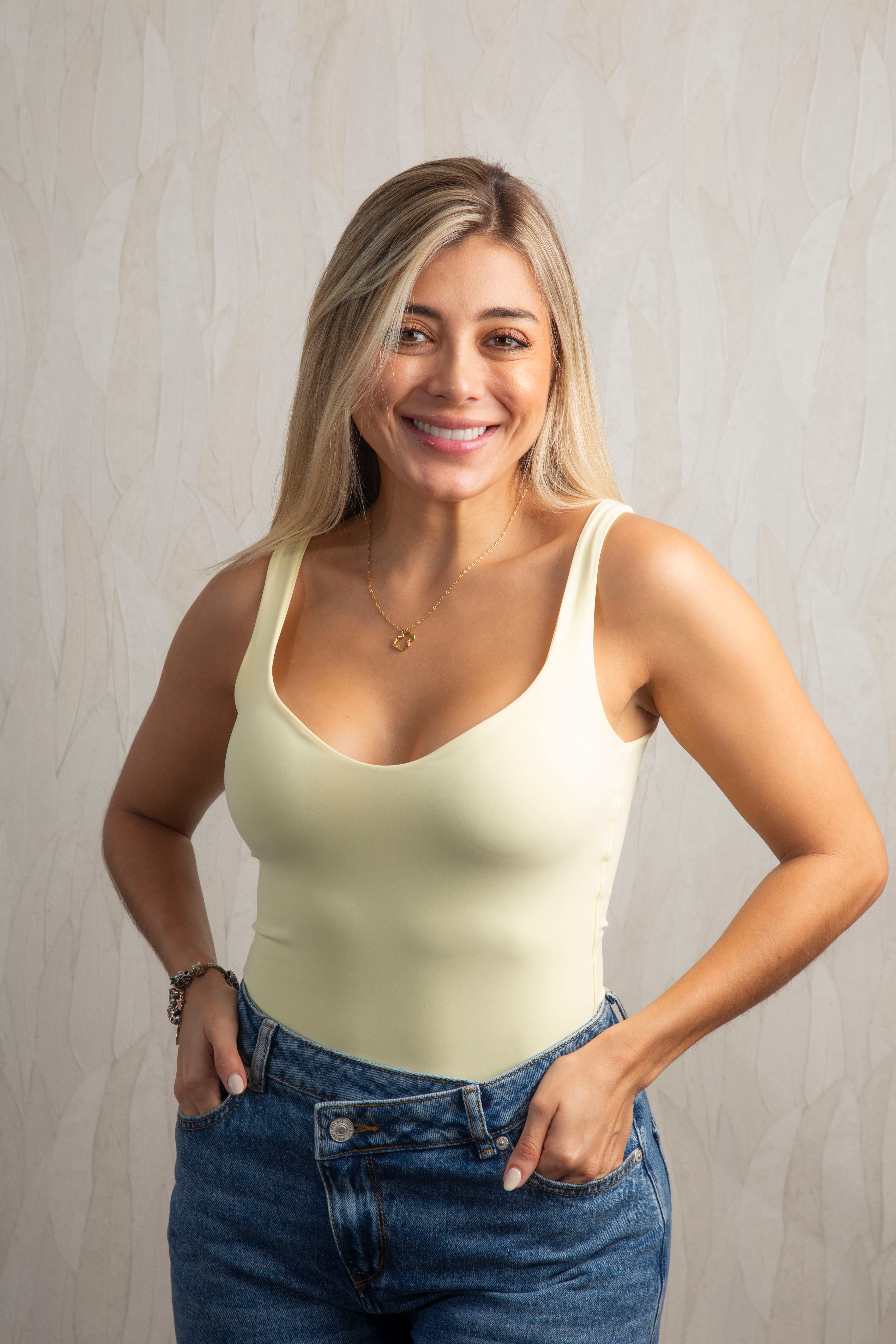 Body Olivia Mantequilla - moda femenina AVR
