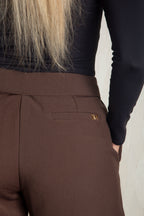 Pantalón Raquel Cafe - moda femenina AVR-espalda