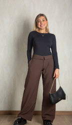Pantalón Raquel Cafe - moda femenina AVR- general