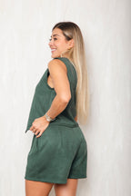 Set Legado Verde-Tierra - moda femenina AVR-espalda lateral