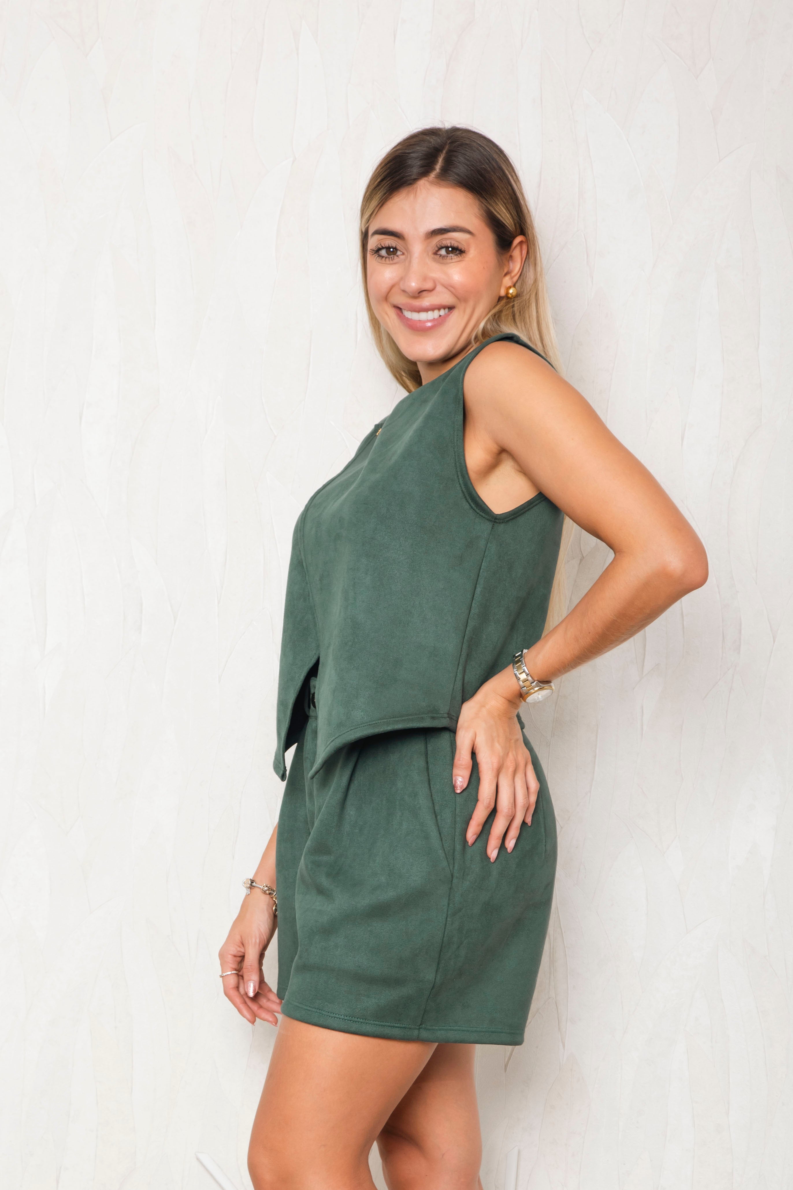 Set Legado Verde-Tierra - moda femenina AVR-lateral
