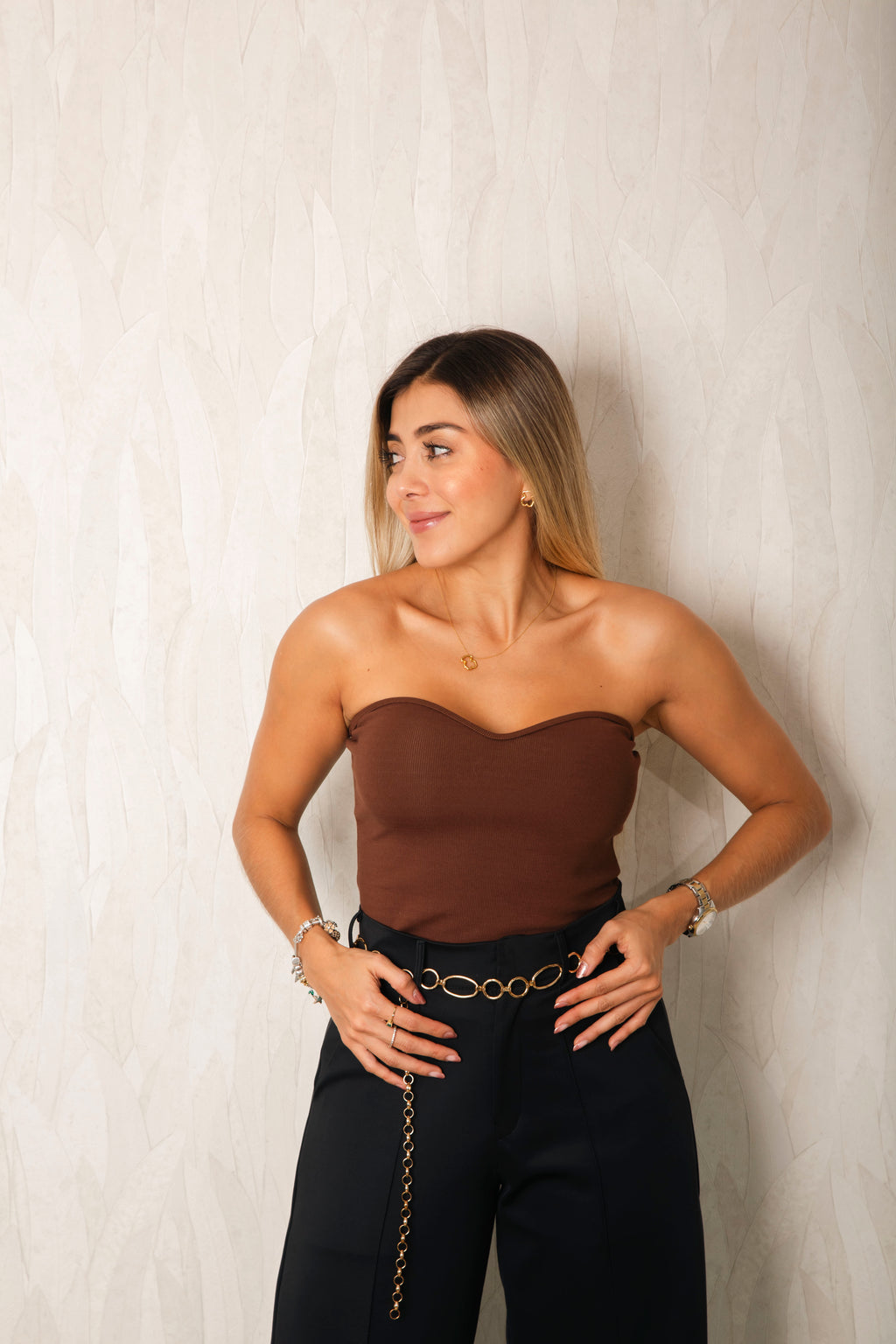 Straple Esencia Café - moda femenina AVR