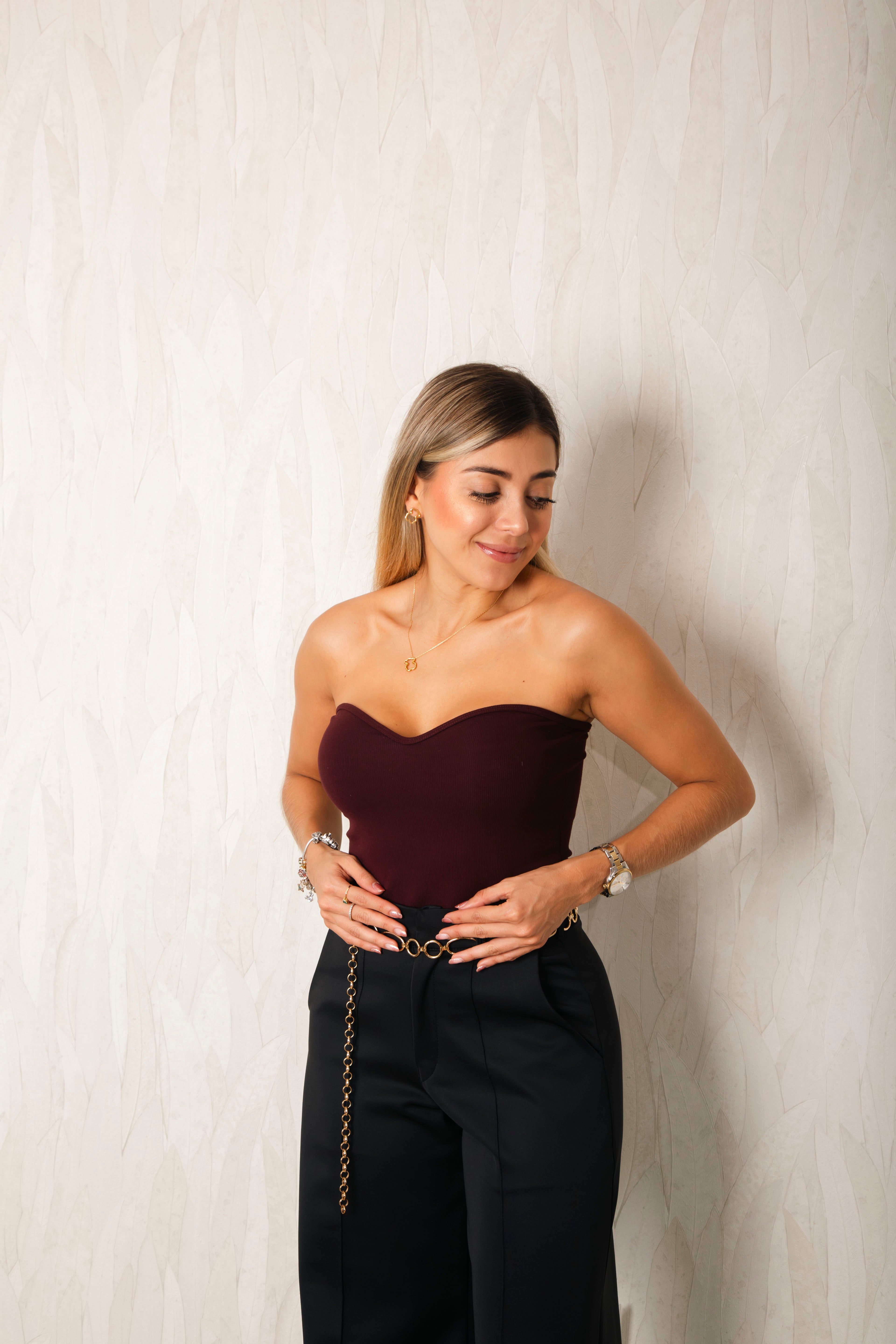 Straple Esencia Vinotinto - moda femenina AVR