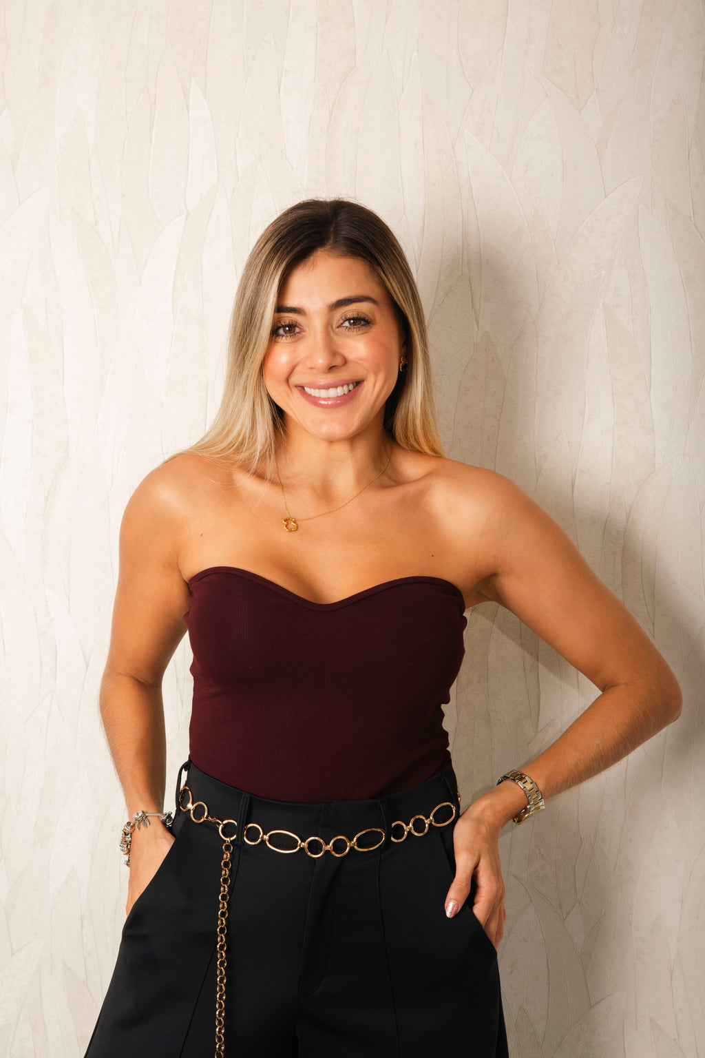 Straple Esencia Vinotinto - moda femenina AVR