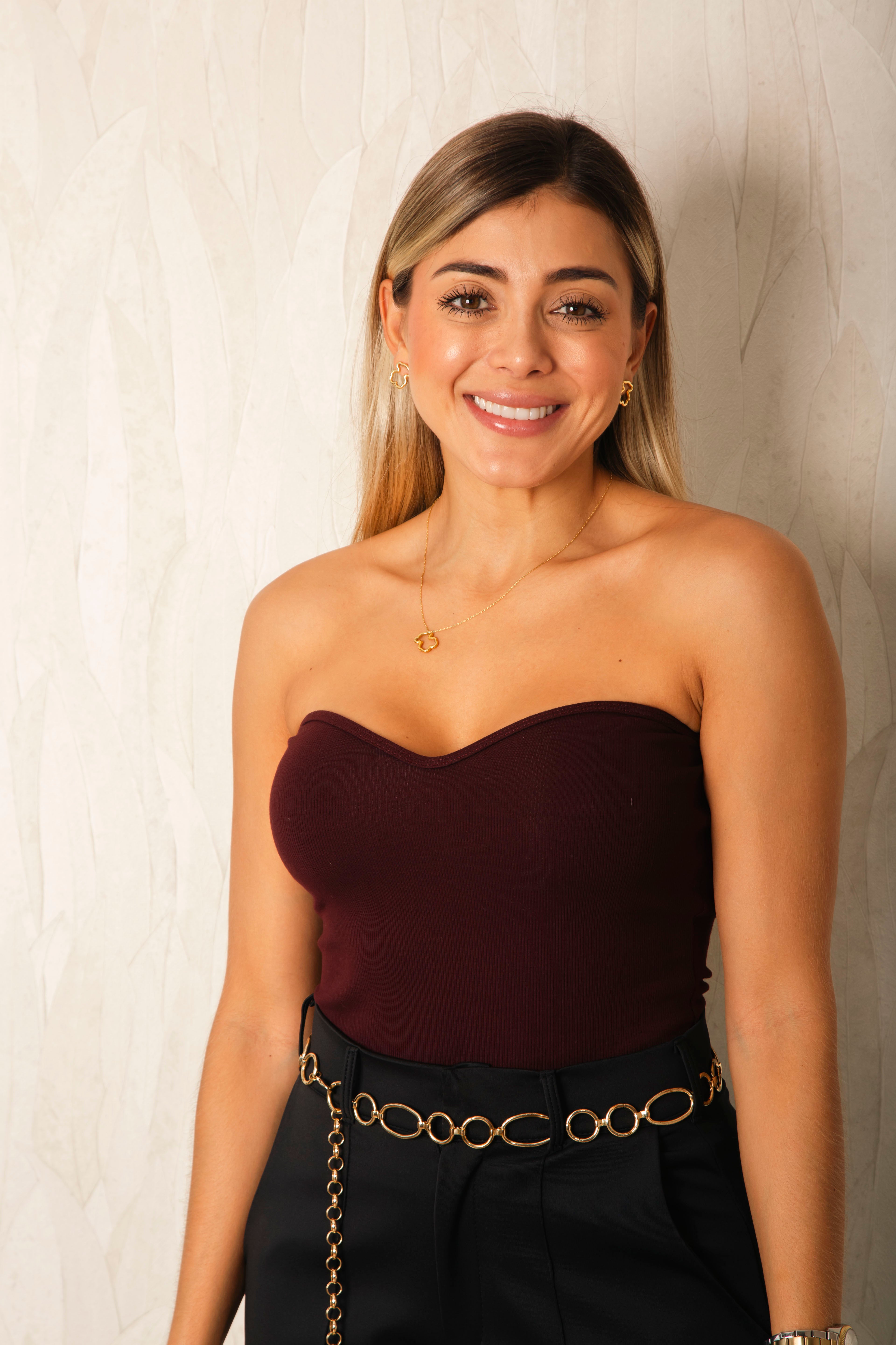 Straple Esencia Vinotinto - moda femenina AVR